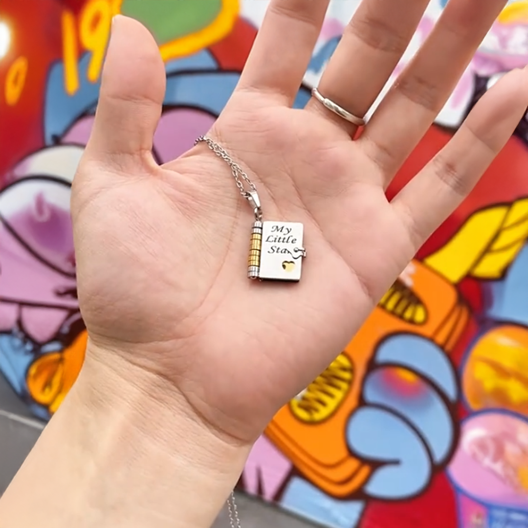 Tiny Tales Book Necklace - To My Daughter/Son