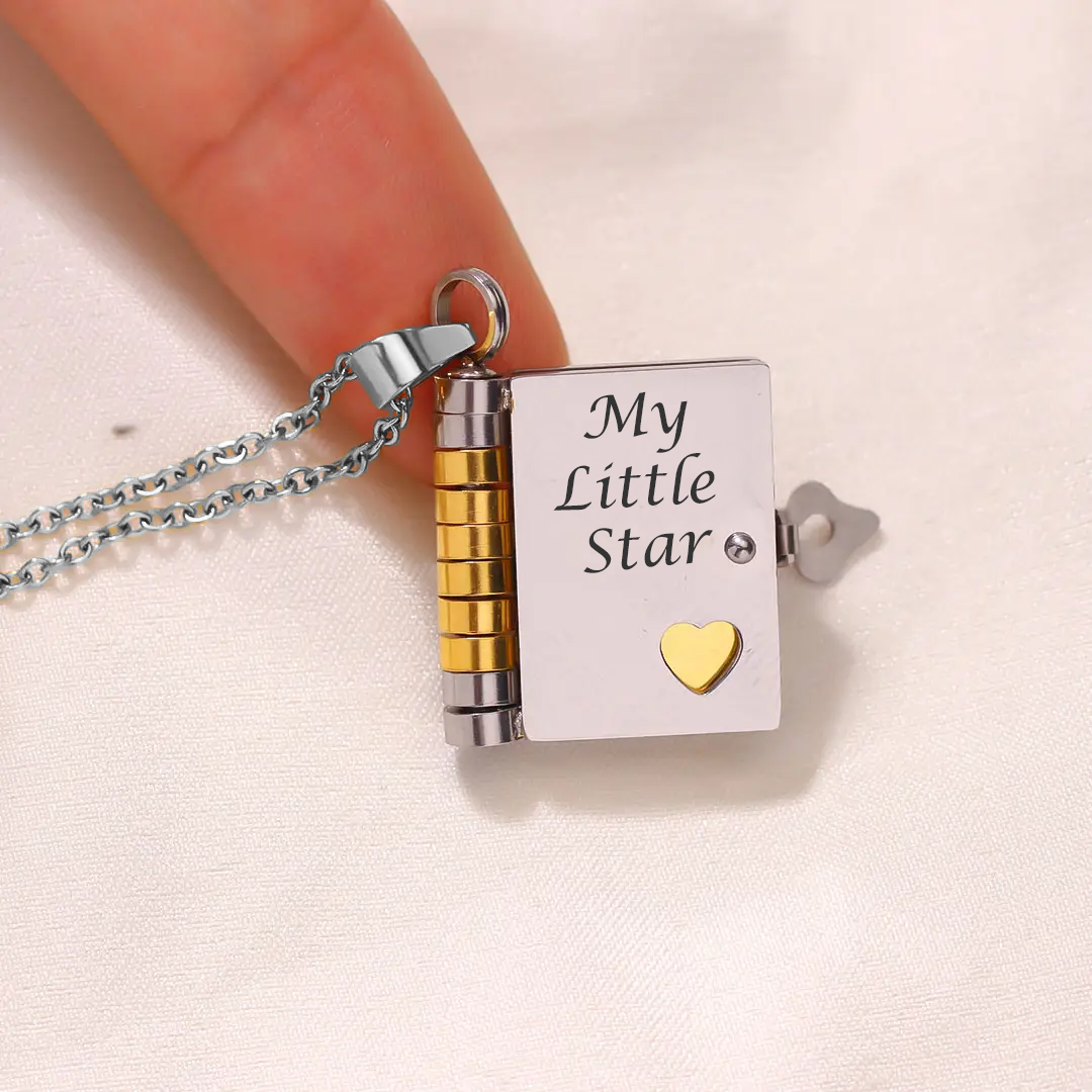 Tiny Tales Book Necklace - To My Daughter/Son