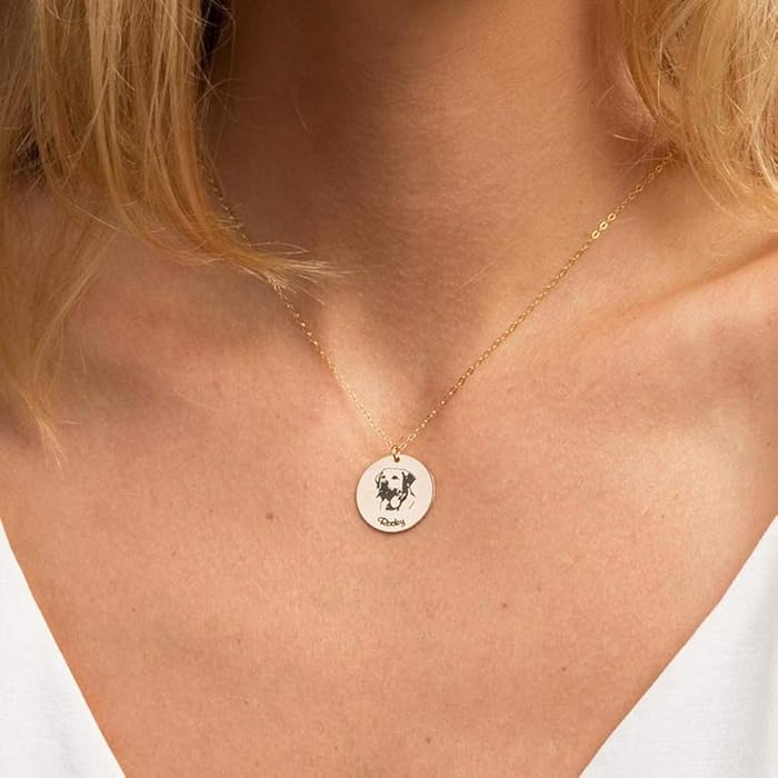 Personalized Pet Face Necklace