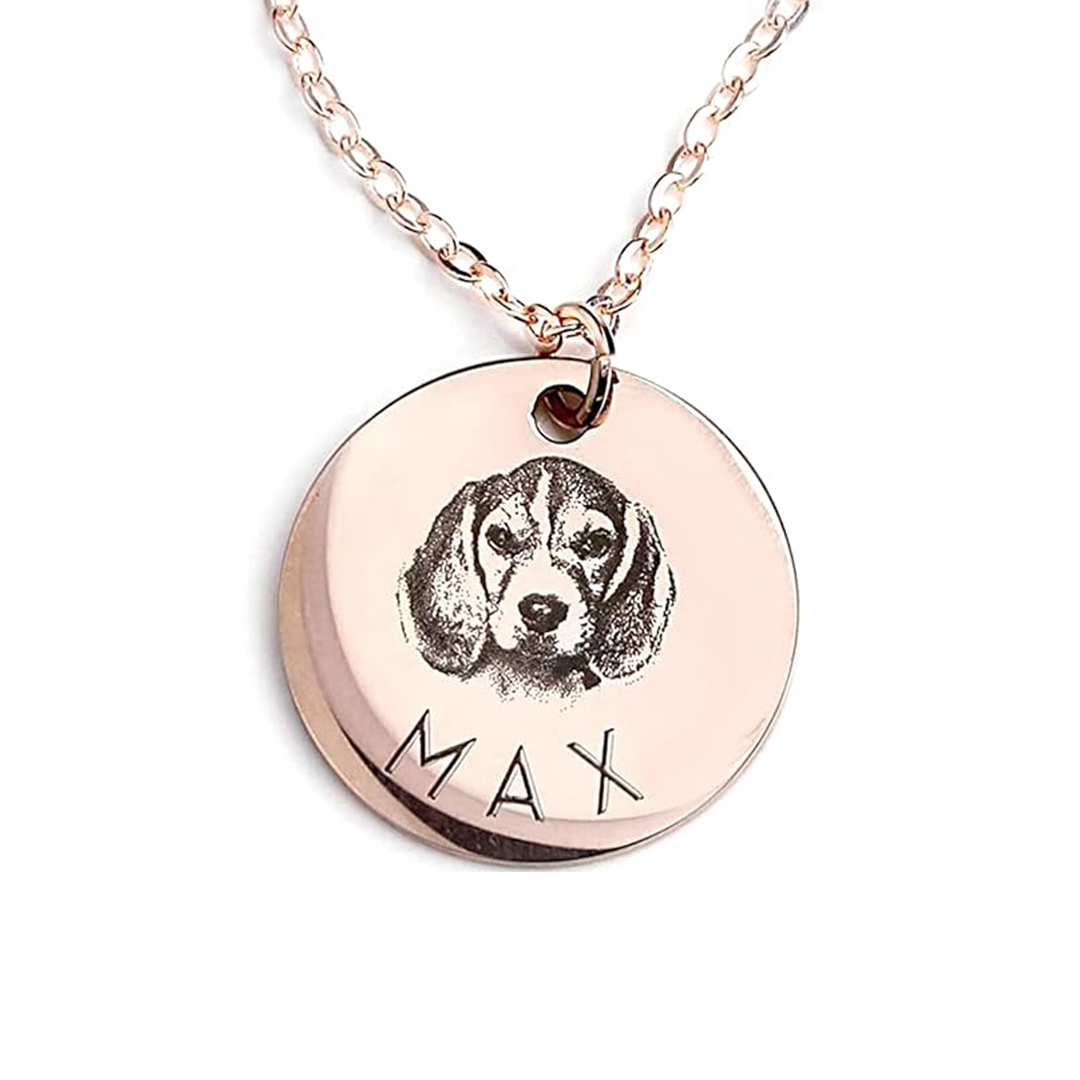 Personalized Pet Face Necklace