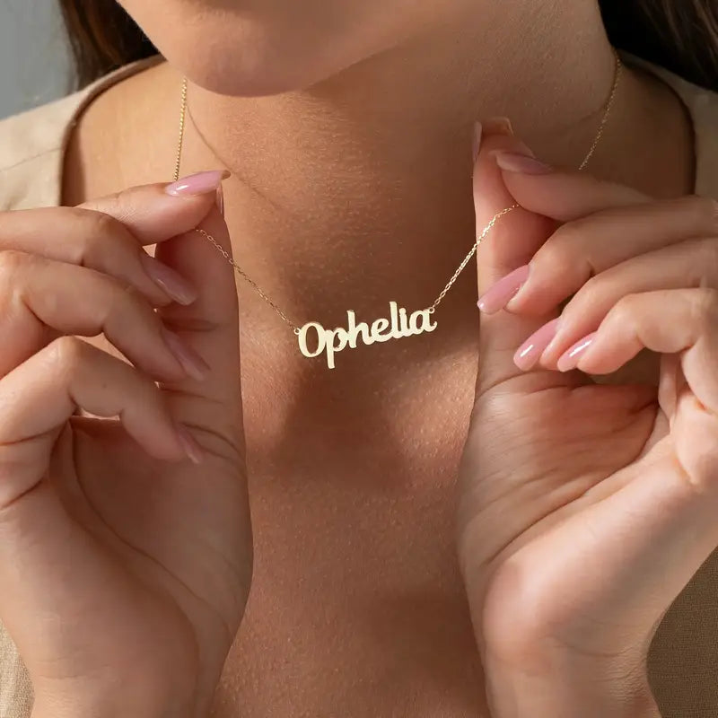 Personalized Signature Chain Necklace