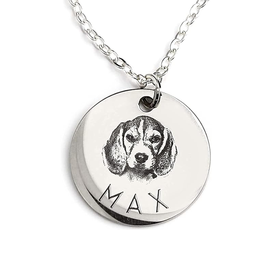 Personalized Pet Face Necklace