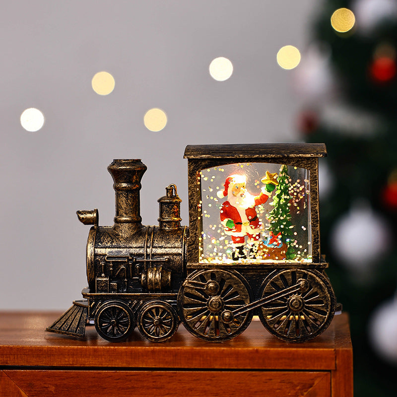 Santa’s Express Christmas Night Lamp