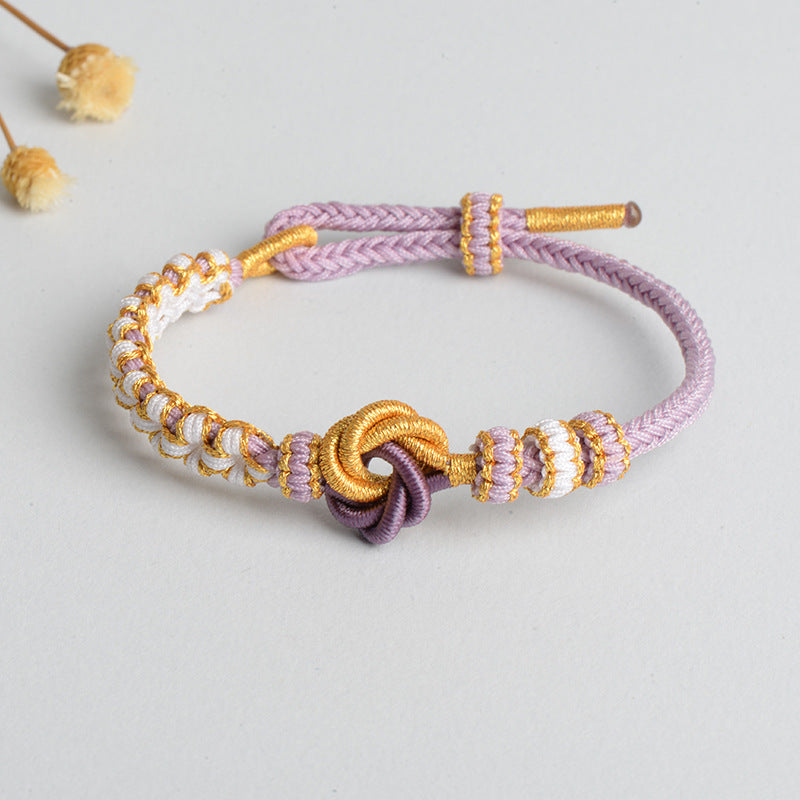 Mandala Peach Blossom Knot Bracelet