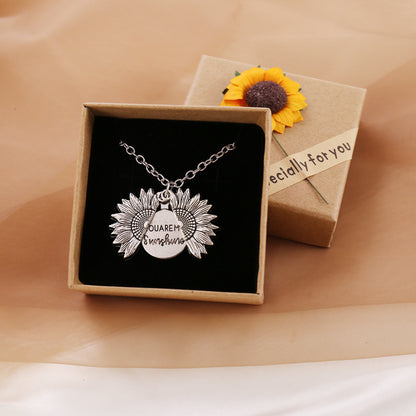 Charming "You're My Sunshine" Necklace