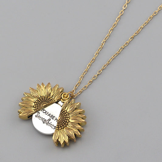 Charming "You're My Sunshine" Necklace