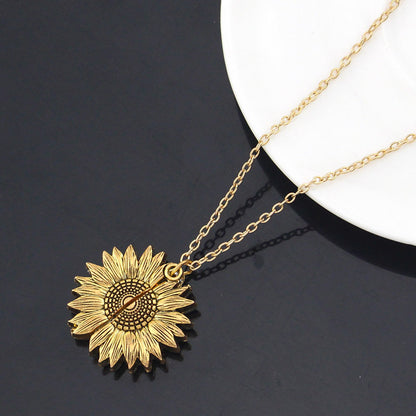 Charming "You're My Sunshine" Necklace