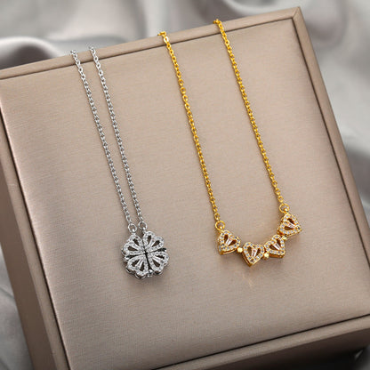 Charming Love Folding Necklace