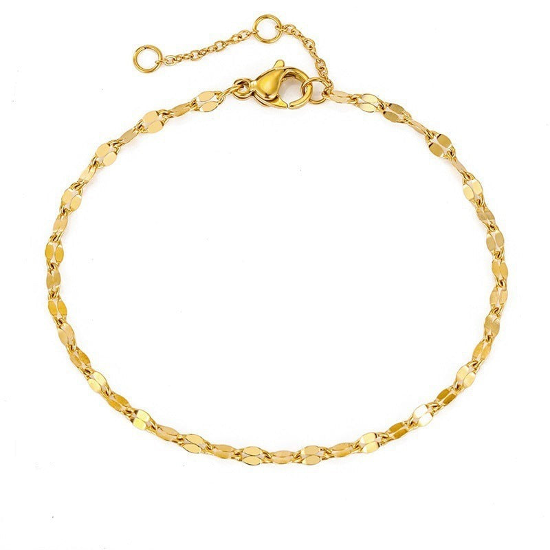 Eternal Lip Chain Anklet