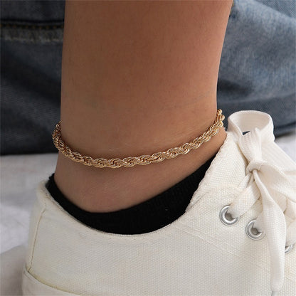 Charming Rope Chain Anklet