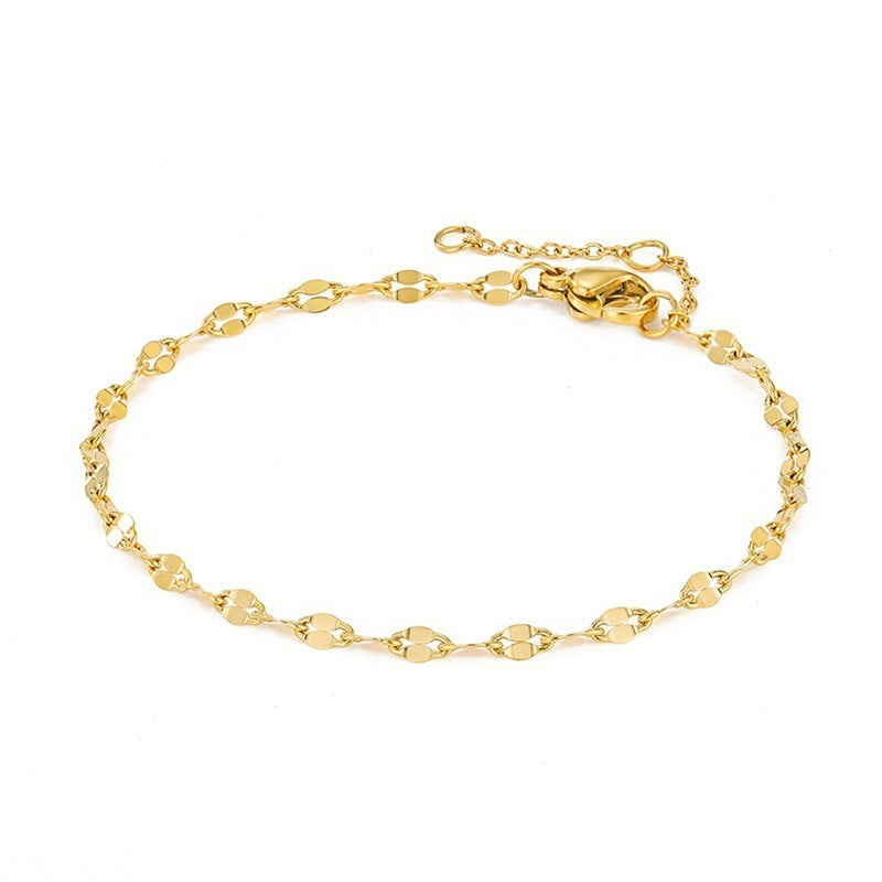 Eternal Lip Chain Anklet