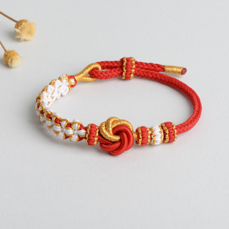 Mandala Peach Blossom Knot Bracelet