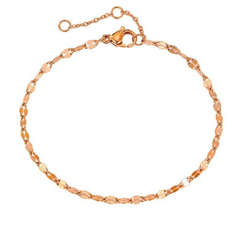 Eternal Lip Chain Anklet