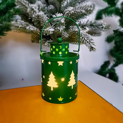 Christmas Glow LED Candle Lantern