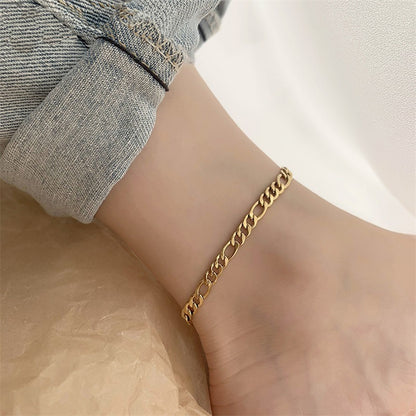 Summer Titanium Chain Anklet