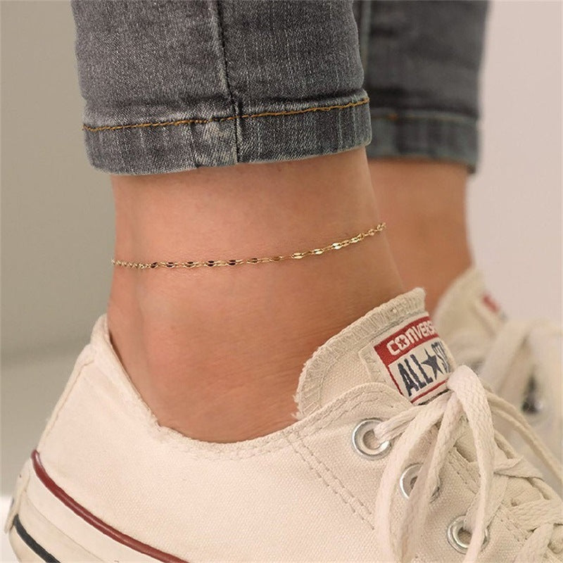 Eternal Lip Chain Anklet