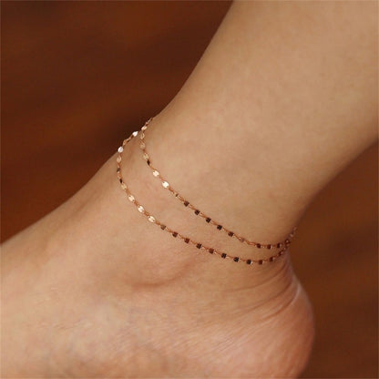 Eternal Lip Chain Anklet