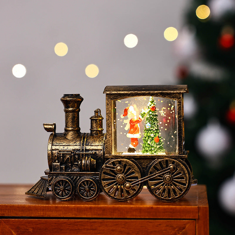 Santa’s Express Christmas Night Lamp