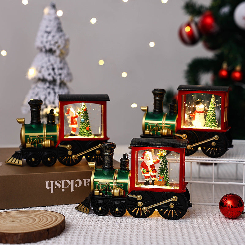 Santa’s Express Christmas Night Lamp