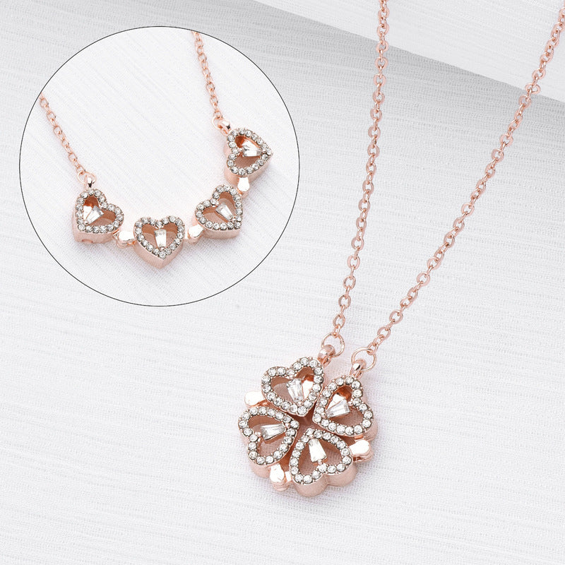 Charming Love Folding Necklace