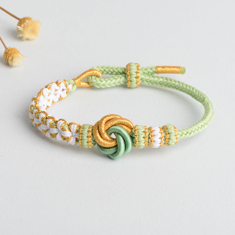 Mandala Peach Blossom Knot Bracelet