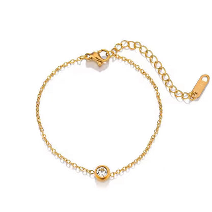 Diamond Dazzle Chain Bracelet