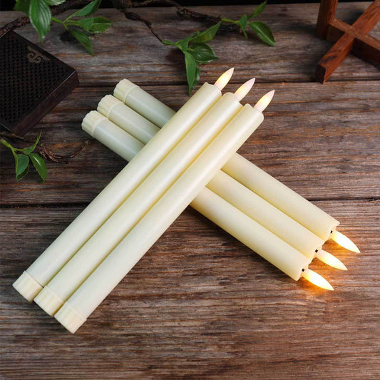 Flickering LED Christmas Window Candles