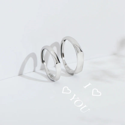 "I Love you" Forever Reflection Ring