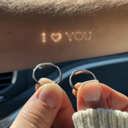 "I Love you" Forever Reflection Ring