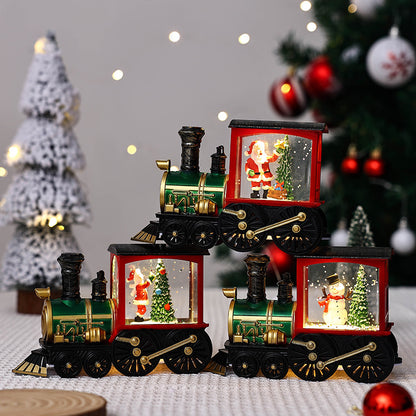 Santa’s Express Christmas Night Lamp