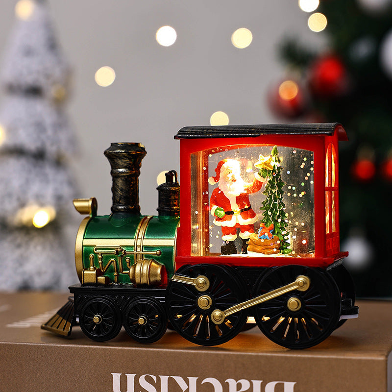 Santa’s Express Christmas Night Lamp