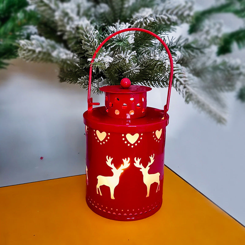 Christmas Glow LED Candle Lantern