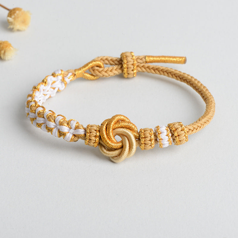 Mandala Peach Blossom Knot Bracelet