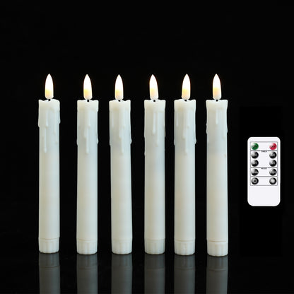 Flickering LED Christmas Window Candles