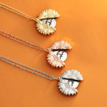 Charming "You're My Sunshine" Necklace