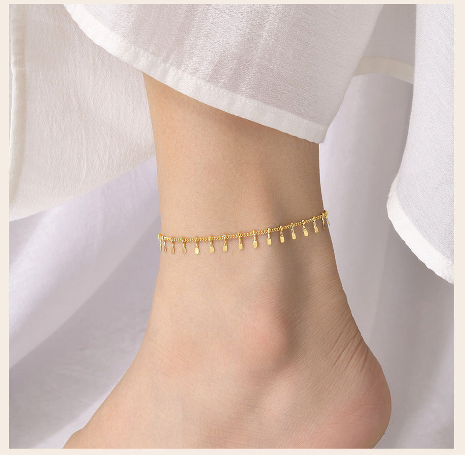 Tassel Ring Bohemian Beach Anklet