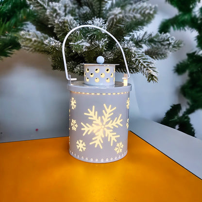 Christmas Glow LED Candle Lantern