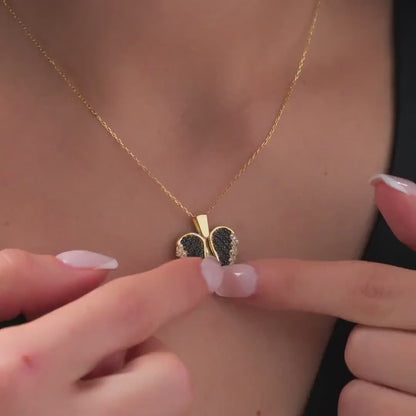 Personalized "My Angel" Heart name Necklace